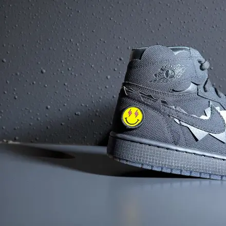 【非売品】 J バルヴィン × エア ジョーダン 1 ハイ OG "ブラック" サンプル