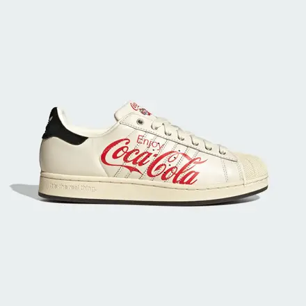 【海外6月6日発売予定】 コカ・コーラ × アディダス オリジナルス スーパースター フットウェア ホワイト/クリーム/レッド(KH6892)