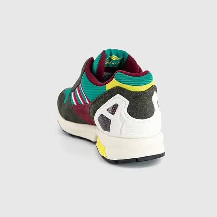 【海外5月23日発売予定】オフスプリング × アディダス オリジナルス ZX 8000 エキップメント グリーン/ベター スカーレット/クリーム ホワイト(KI2521)