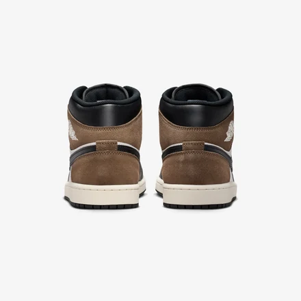 【海外7月1日発売予定】 ナイキ エアジョーダン1 ミッド ブラック/パロミノ/ユニバーシティレッド/ファントム(DQ8426-007)