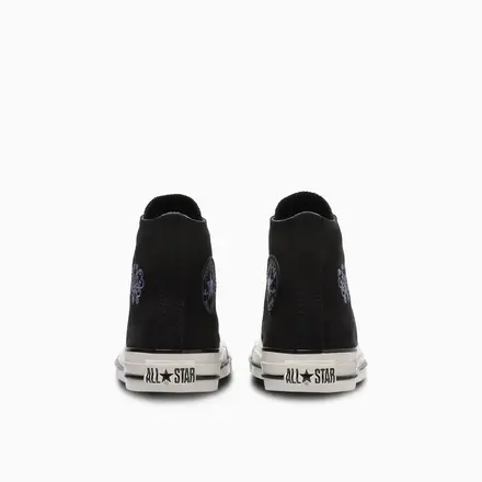 【国内5月26日発売予定】 アナ スイ × コンバース オールスター エイジド ハイ ブラック/パープル(31318040)