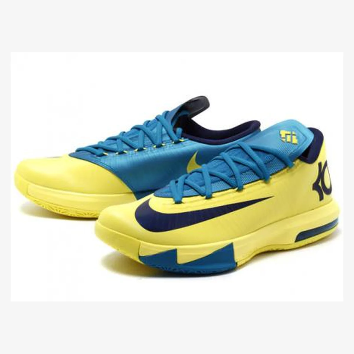 【2027年発売予定】ナイキ KD 6 "シート プレザント" ソニック イエロー/ミッドナイト ネイビー/トロピカル ティール(IQ0145-700)