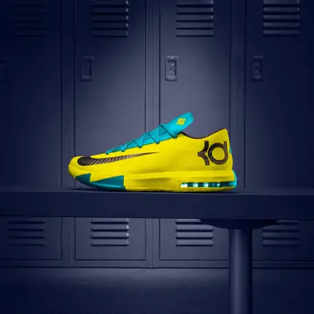 【2027年発売予定】ナイキ KD 6 "シート プレザント" ソニック イエロー/ミッドナイト ネイビー/トロピカル ティール(IQ0145-700)