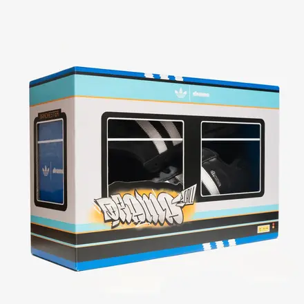 【海外5月30日発売予定】ドラマコール × アディダス オリジナルス スーパースター II コアブラック/フットウェアホワイト(JP8392)