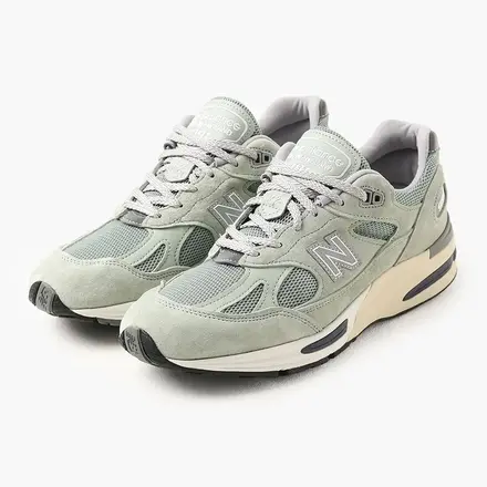 【海外5月発売開始】ニューバランス 991V2 メイド イン UK "シーグラス"(U991BB2)