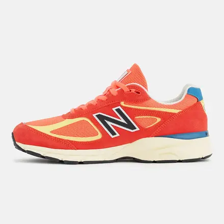 【海外6月発売予定】ニューバランス 990V4 メイド イン USA アージェントレッド/メイズ/アフターグロー(U99076B)