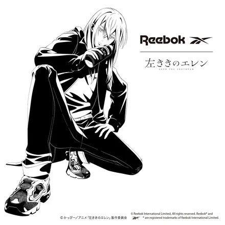 【国内6月8日先行予約開始】左ききのエレン × リーボック インスタポンプ フューリー 94 "EREN" ホワイト(100289088)