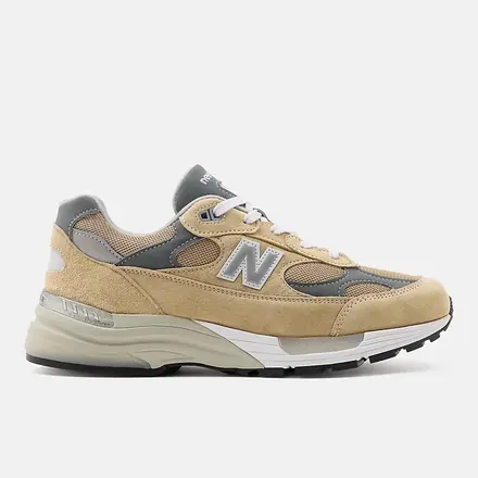 【海外7月1日発売予定】ニューバランス 992 メイド イン USA ベージュ(U992TA)