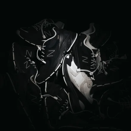【海外7月11日発売予定】DOE × ニューバランス 2010 ブラック/ホワイト