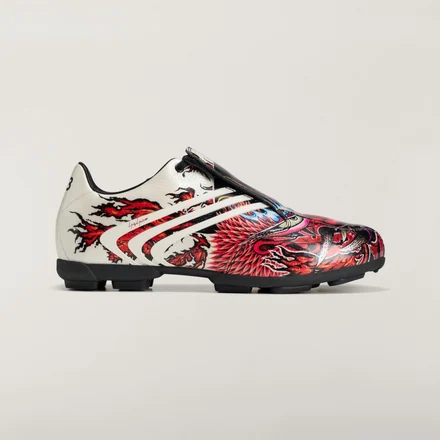 【海外7月6日発売開始】アディダス Y-3 F50 ヤクシャ "ドラゴン" ブラック/オフホワイト/アクティブマルーン(KH6663)