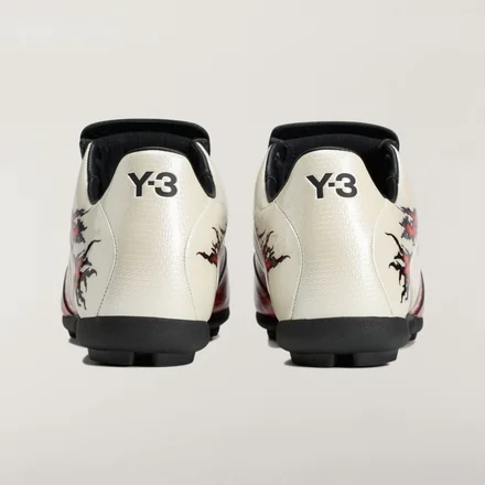 【海外7月6日発売開始】アディダス Y-3 F50 ヤクシャ "ドラゴン" ブラック/オフホワイト/アクティブマルーン(KH6663)