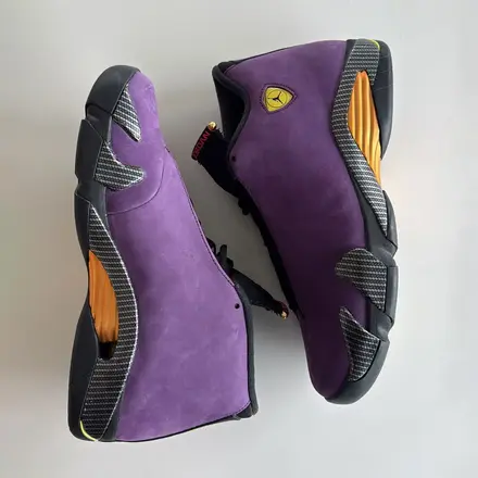 【非売品】ナイキ エアジョーダン14 PE "パープル フェラーリ" WNBA PE