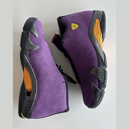 【非売品】ナイキ エアジョーダン14 PE "パープル フェラーリ" WNBA PE