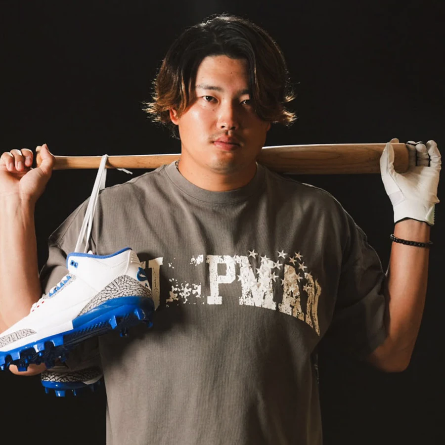 村上宗隆がジョーダン ブランドと契約