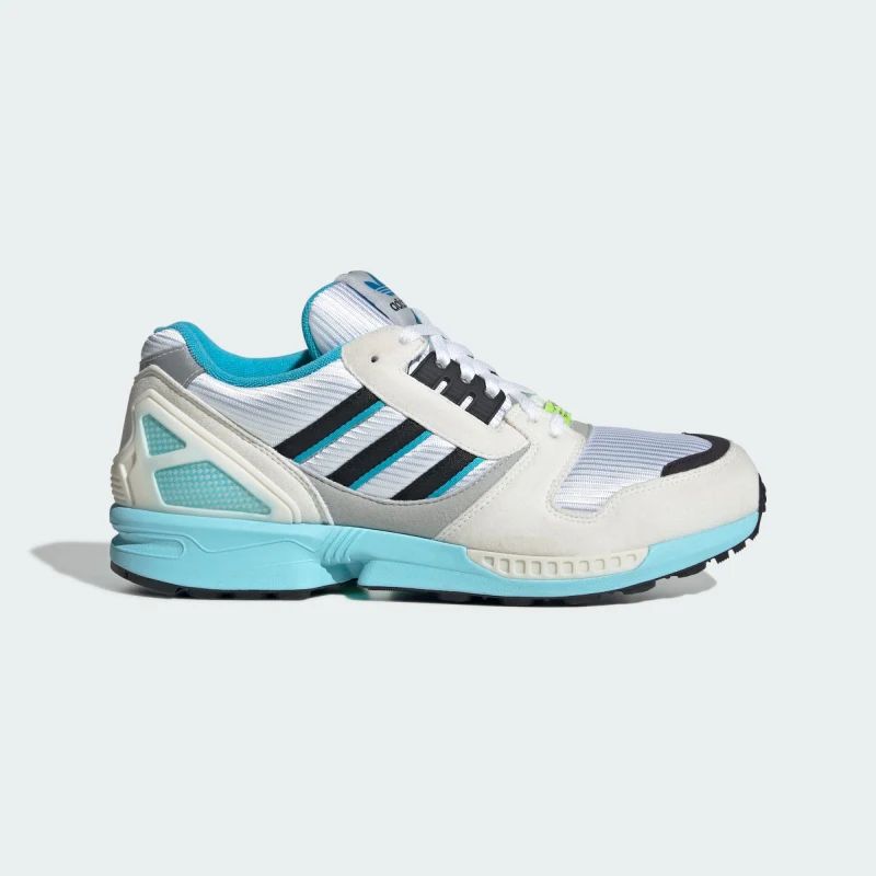【国内7月24日発売予定】アディダス オリジナルス ZX 8000 クラウド ホワイト/コア ブラック/ブリス ブルー(LA0820)