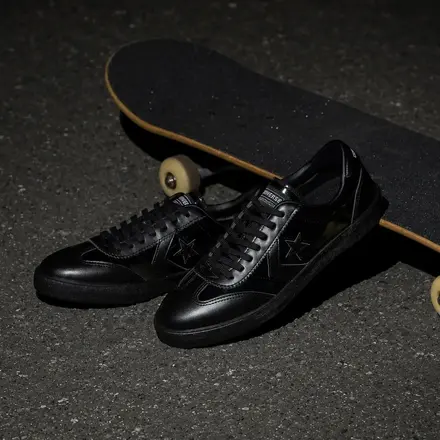 【国内8月14日発売予定】コンバース ロードクラシック SK PA OX ブラックモノクローム