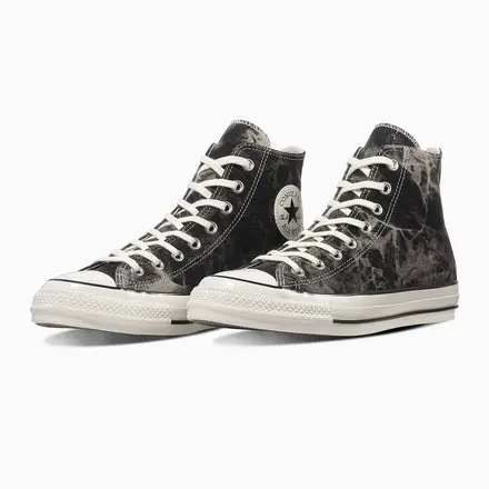 【国内8月21日発売予定】コンバース オールスター エイジド ブリーチデニム HI & OX スモーキーグレイ/ブラック