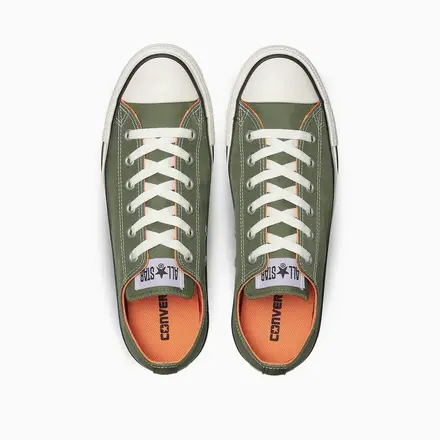 【国内8月7日発売予定】コンバース オールスター MAナイロン OX オリーブ & ネイビー