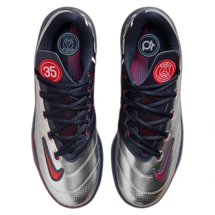 【海外9月18日発売予定】パリ・サンジェルマン × ナイキ KD 6 メタリックシルバー/カレッジ ネイビー-グローバル レッド-ホワイト(IU0593-001)