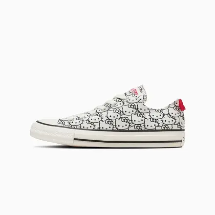 【国内8月21日発売予定】サンリオキャラクターズ × コンバース オールスター HI & OX ポムポムプリン/クロミ/ハローキティ(31318830)