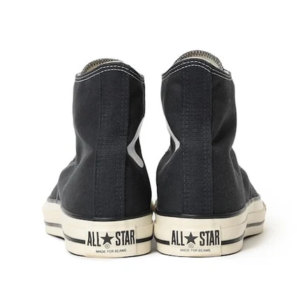 【国内8月22日発売予定】ビームス × コンバース オールスター J HI & OX / ビームス 50TH フェイデッドブラック