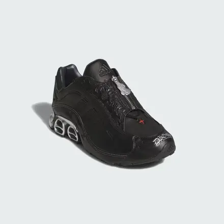 【海外8月16日発売予定】ディオス × アディダス オリジナルス メガライド O1 コア ブラック/ブライト レッド/ナイト グレー(KZ6598)
