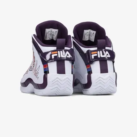 【国内8月29日発売予定】フィラ グラントヒル 2 ヒストリー ホワイト/パープル ペナント/バイブラント オレンジ(F1BM01354-133)
