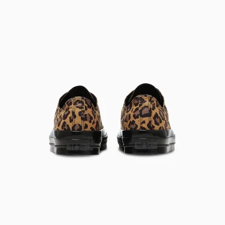 【国内9月17日発売予定】コンバース オールスター スクエアトウ LD OX "レオパード" ライトブラウン(31319530)