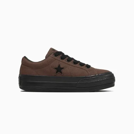 【国内9月3日発売予定】コンバース ワンスター ボーダースター OX ブラウン/ブラック(33702950)