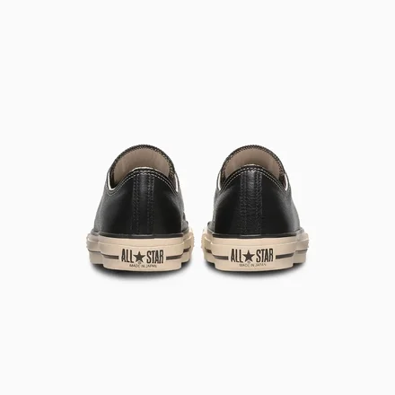 【国内9月18日発売予定】コンバース レザー オールスター J OX ブラック(31318880)