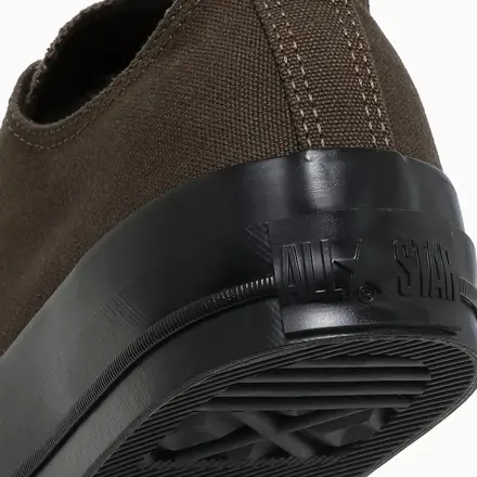 【国内9月25日発売予定】 コンバース オールスター スクエアトウ OX ネイビー/ブラック & ダークブラウン/ブラック