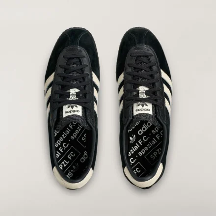 【海外9月25日発売予定】アディダス オリジナルス ガゼル SPZL FC "ブラック/ホワイト"(HP4248)