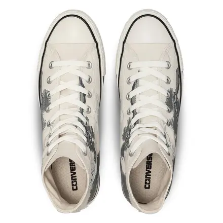 【国内9月発売開始】コンバース オールスター JB HI "鶴と松" 2色