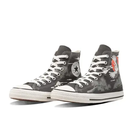 【国内9月発売開始】コンバース オールスター JB HI "鶴と松" 2色