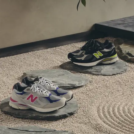 キス × ユナイテッドアローズ＆サンズ × ニューバランス 990V3 2色
