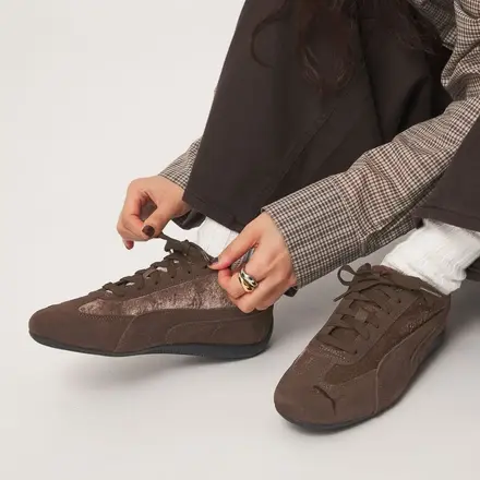 【国内先行予約/10月発売予定】グリーンレーベル リラクシング × プーマ スピードキャット ベルベット "チョコレート フォンデュー"(36314000323)