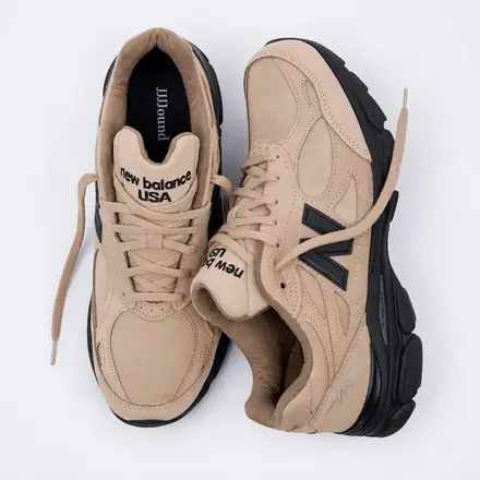 【2026年秋冬発売予定】ジョウンド × ニューバランス 990V3 マッシュルームベージュ/ブラック