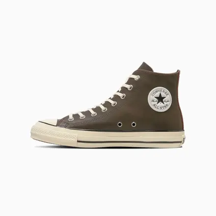 【国内10月16日発売予定】 コンバース オールスター エイジド クラックドレザー HI バーントブラウン (31319290)(31319290)