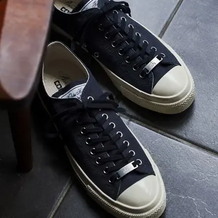 【国内先行予約/10月発売予定】ブルックス ブラザーズ × コンバース オールスター エイジド HI & OX