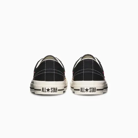 【国内10月13日発売予定】コンバース ワンスター エイジド キャンバス IGNT ブラック/レッドフレイム(33703370)