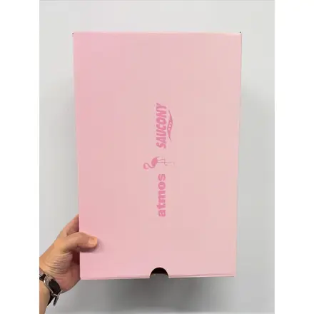 【国内10月31日先行発売予定】アトモス × サッカニー プログリッド オムニ 9 "ピンク フラミンゴ"
