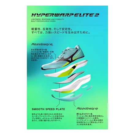 【国内11月6日/12月10日発売予定】ミズノ ハイパーワープ 2 4モデル