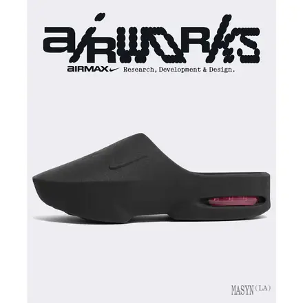【非売品】MASYN × ナイキ エア ワークス スリッポン ブラック/レッド