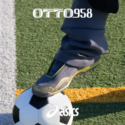 【海外10月17日発売開始】 OTTO 958 × アシックス スポーツスタイル ゲルベララオット オブシディアン グレー/ケルプ
