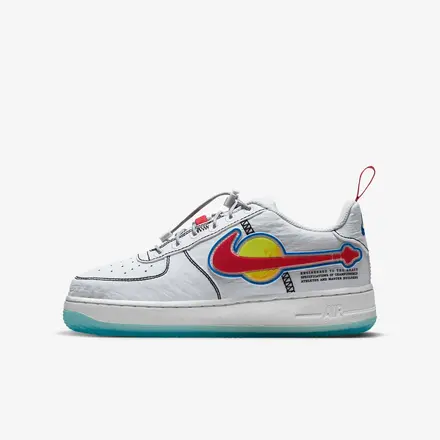 【国内11月2日発売予定】レゴ × ナイキ エアフォース 1 ロー LV8 "アストロノート" GS(IU2551-100)