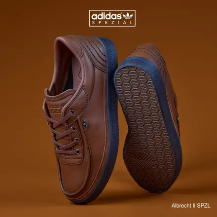 【海外11月6日発売予定】アディダス オリジナルス アルブレヒト II SPZL ブラウン