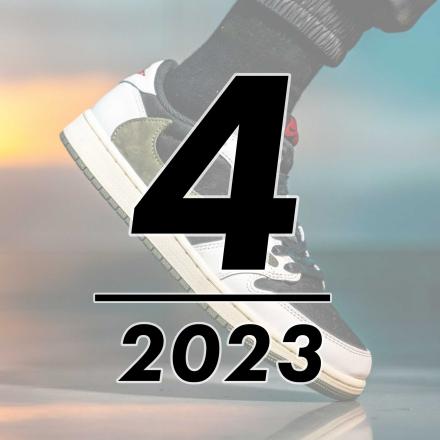 2023年04月に発売予定の新作・人気スニーカーカレンダー