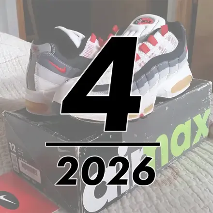 2026年04月のスニーカーカレンダー