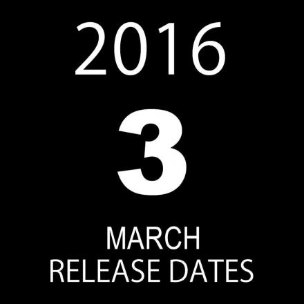 2016年03月に発売予定の新作・人気スニーカーカレンダー